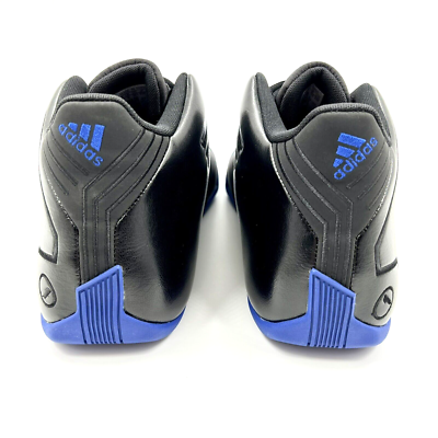 adidas T-MAC 1 Boys/Mens Basketball Shoes Black/Royal Blue  display picture 1