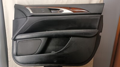 2017 Mkz RH Passenger Side Front Door Interior Trim Panel Assembly Black 