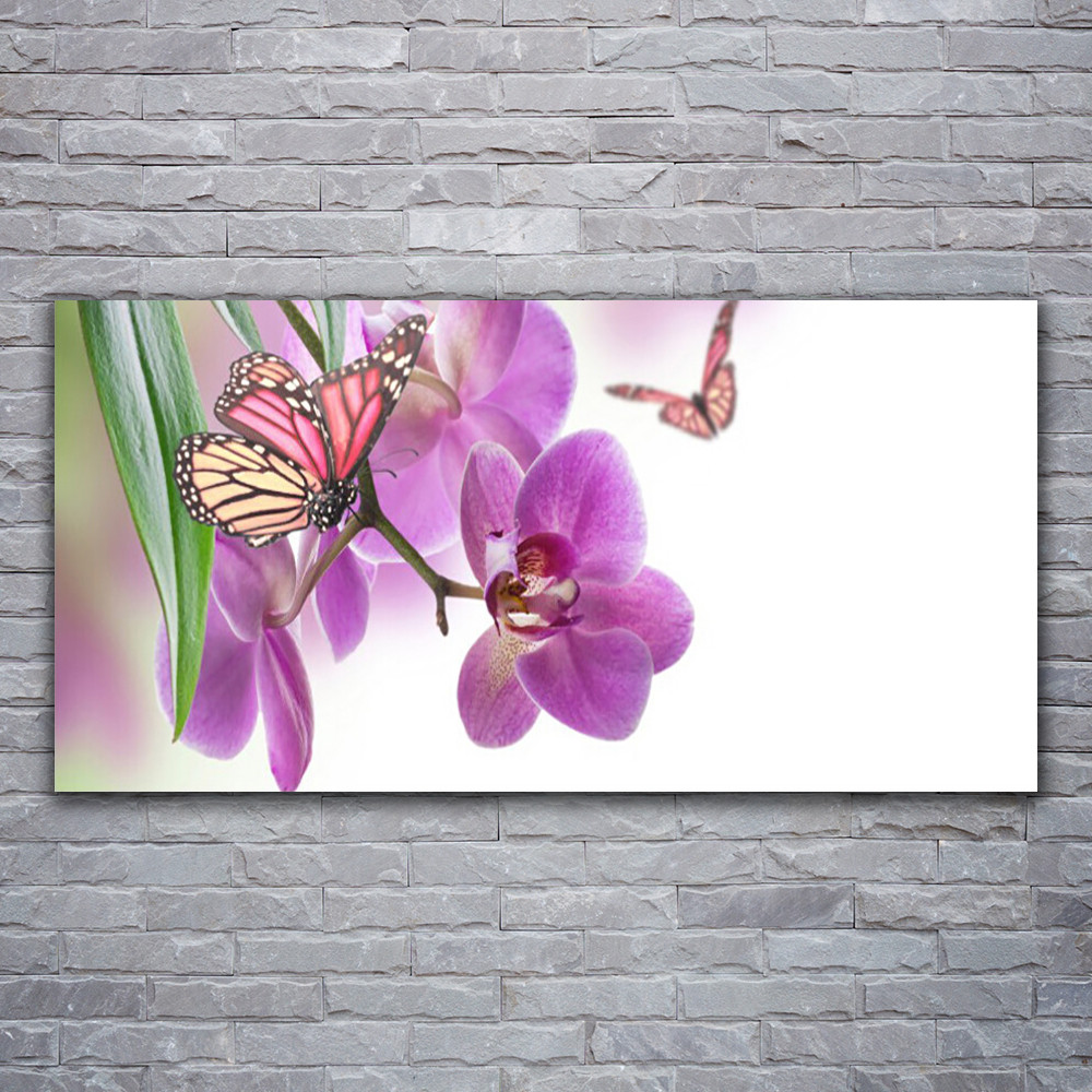 Tableau nature en verre acrylique 120x60 cm pour salon et chambre moderne