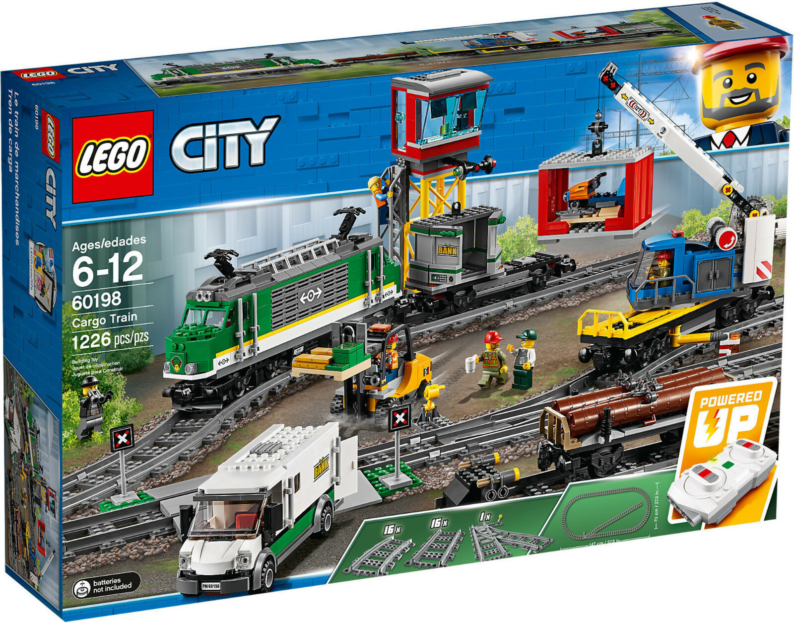Lego City 60198 Treno Merci Nuovo
