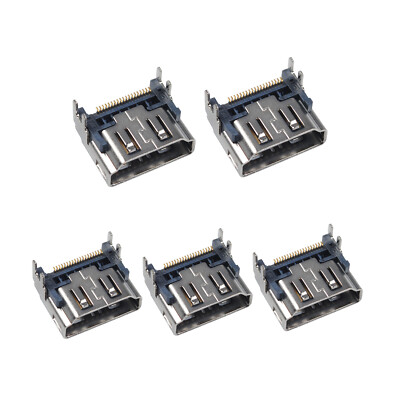 5 Stück HDMI Port Jack Connector Socket Buchse für Playstation 5 PS5 Anschluss