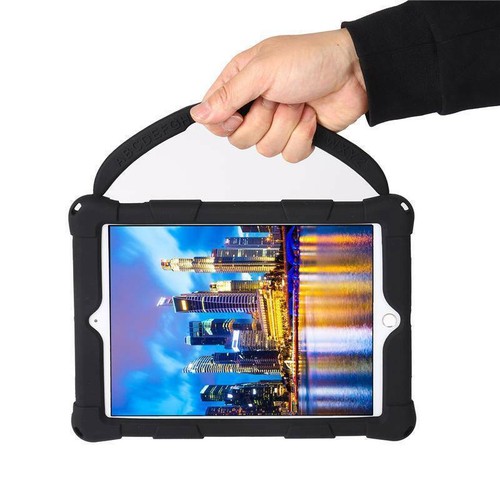 Soft Silicone Stand Handle Case Cover + Strap For iPad 5th 6th Gen Air 1 2 9.7" - 第 36/103 張圖片