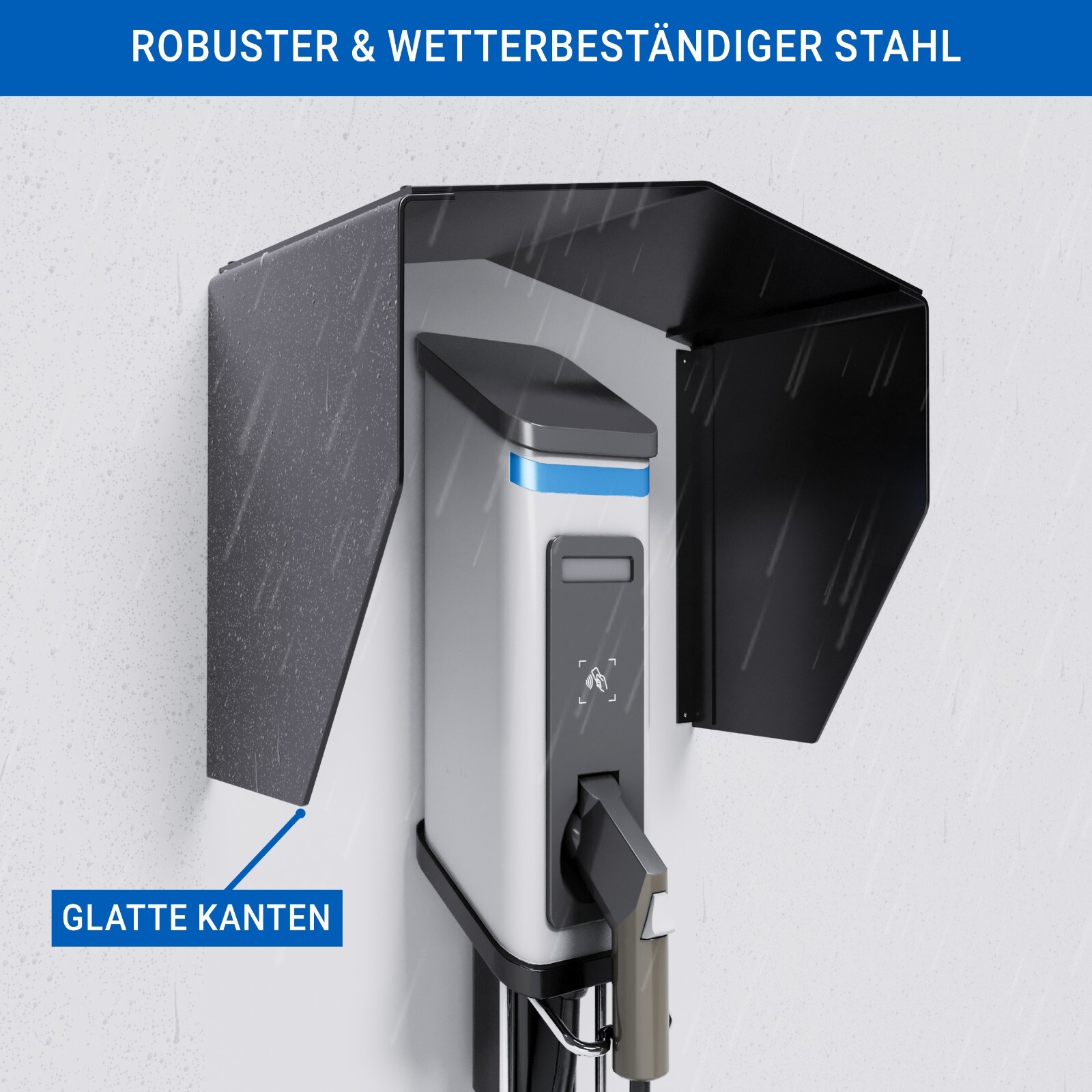 Verwunderlich Wallbox Wetterschutz Abschlieãÿbar Bild