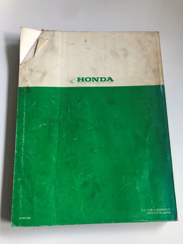 Manual de Taller Honda VF 500F II - (E) (1984) (PC12) - Imagen 2 de 2