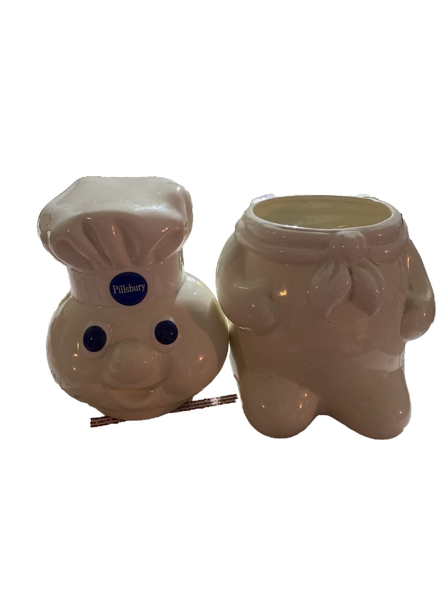 Vintage Pillsbury Doughboy Poppin' Fresh Cookie Jar 1988