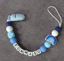 catenella portaciuccio personalizzato con nome