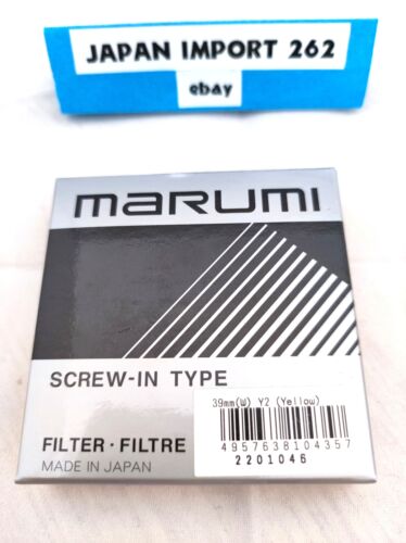 MARUMI camera filter Y2 White 39mm for monochrome photography 2201046 - Afbeelding 1 van 9