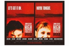 HIGH FIDELITY Movie POSTER 30x40 John Cusack Todd Louiso Jack Black Iben Hjejle