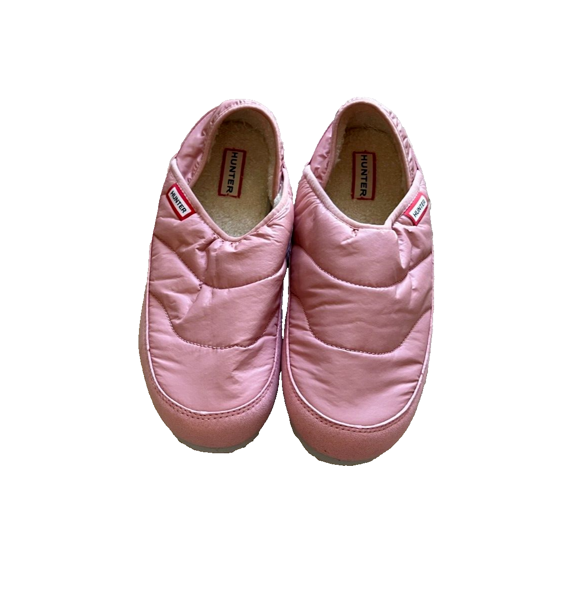 SAOLA NUOVE pantofole tampone donna Hunter rosa polveroso caldo fodera suola rigida US 11 EUR 42