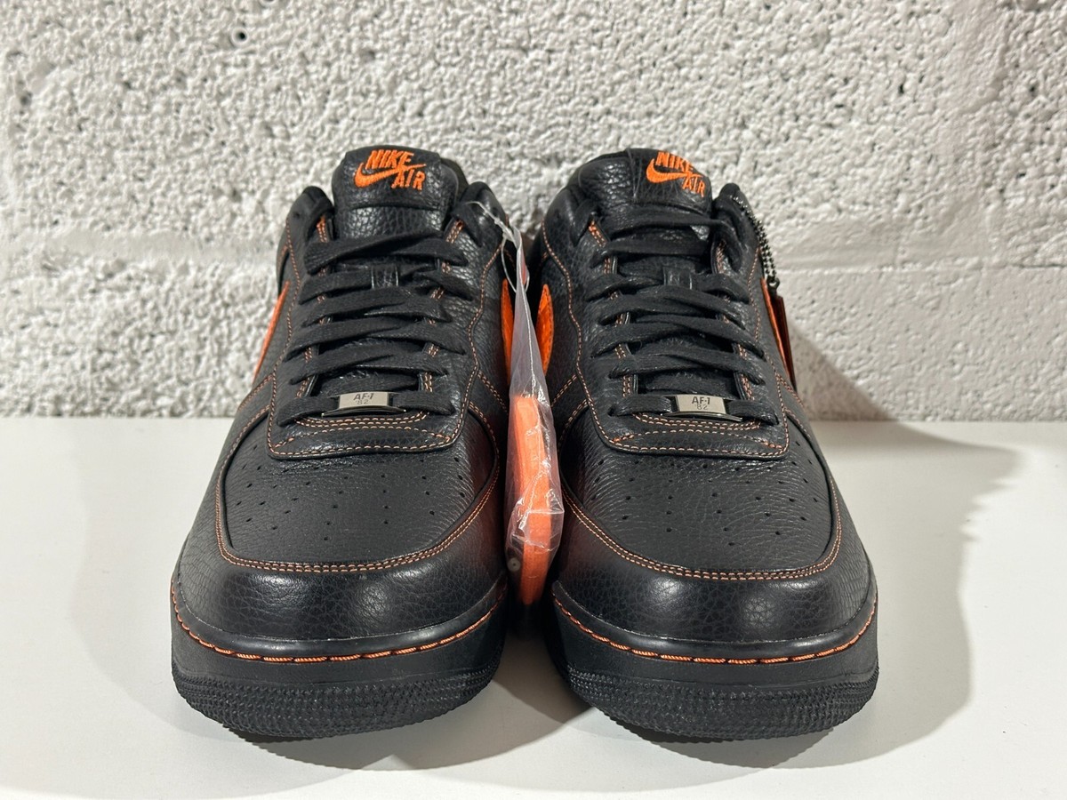 NEW Nike Air Force 1 Vlone Black Orange Nikelab AA5360-001