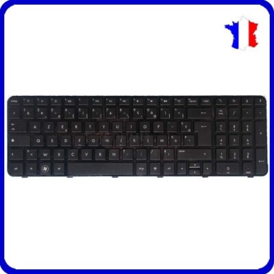 Clavier AZERTY Français Pour HP Envy 15-J146NF - Noir Cadre Gris, Filaire, Neuf