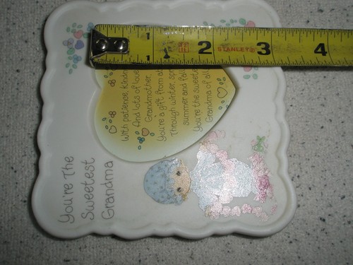 Precious Moments YOU'RE THE SWEETEST GRANDMA picture frame 1993 Enesco - Picture 10 of 10