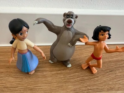 3-er Set Bullyland Figuren Shanti , Balu und Mogli
