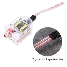 High to Low Impedance Converter Level Car Audio Speaker 2 Channel RCA Line Out