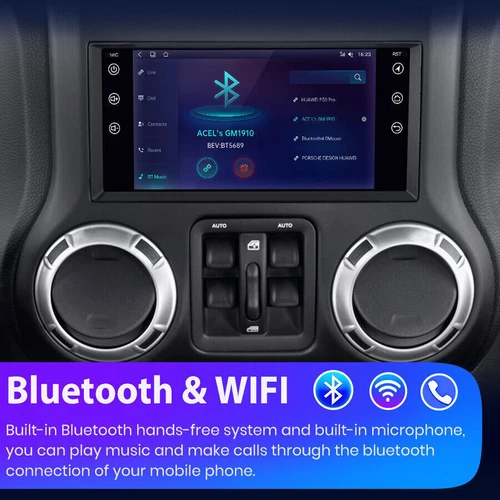 FOR DODGE NITRO 2007-2012 CARPLAY ANDROID 15.0 CAR STEREO RADIO WIFI GPS SWC - Picture 13 of 19