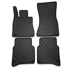 2021 - 2025 Diamond Floor Mats for W223 Mercedes Benz S500 S580 S680 S63 Black