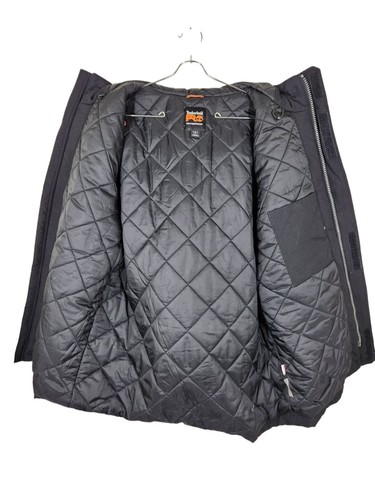 Timberland Pro Men's Waterproof Thermalite Quilt Lined Coat Original Fit Sz M - Bild 5 von 13