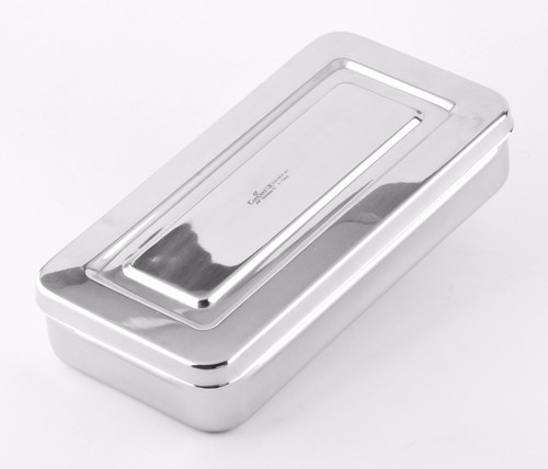 Stainless Steel Instrument Storage Sterilization Box Surgical Medical Veterinary - Picture 10 of 14