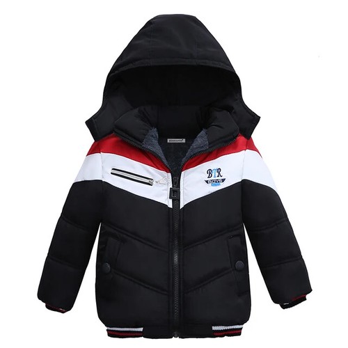 4-8 Years Old Winter Thick Warm Hooded Boys Jacket Zipper Down Birthday Present - Picture 18 of 36