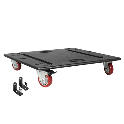 Sound Town Caster Board FILA Subwoofer - 4'' Casters With Brakes (ZSCB-FL118S)