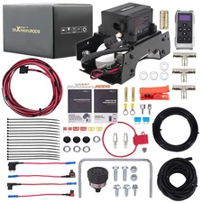 Wirless Air shock Compressor Controller Kit Remote Control for Springs Bags
