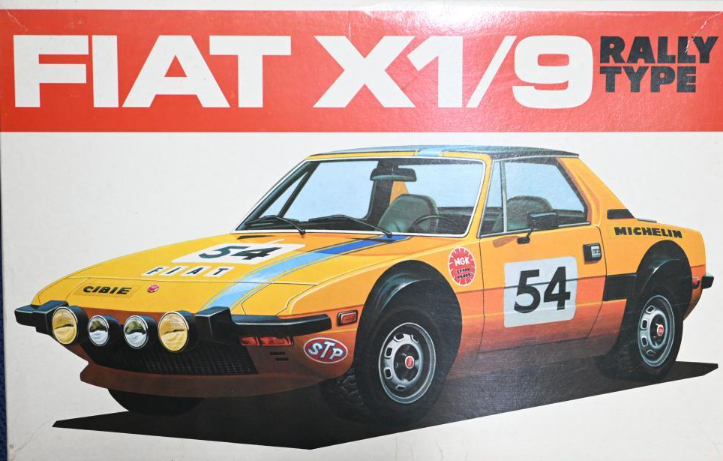 FIAT X1/9 プラモデル 未組立 BANDAI Unassembled] BANDAI 1/20 Fiat X1/9 Plastic Model Kit Rare