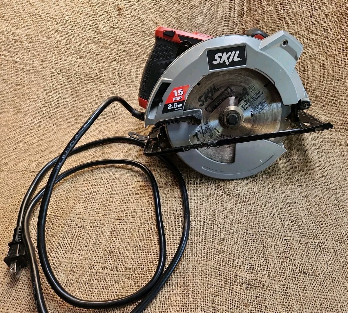 SKIL Saw 5380 Circular Skillsaw 15 Amp HP, 7-1/4 Blades Included,  Tested