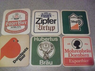 ¡SEIS!!! Posavasos de cerveza europeos surtidos