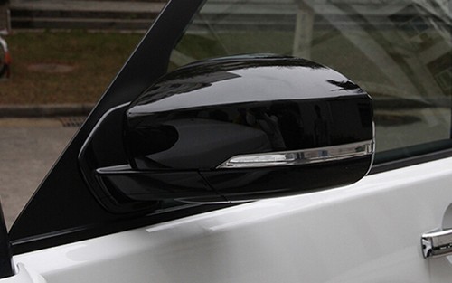 Fit For 2013-2020 Range Rover L405 Gloss Black Rear View Side Mirror Cover Trim - Picture 2 of 9