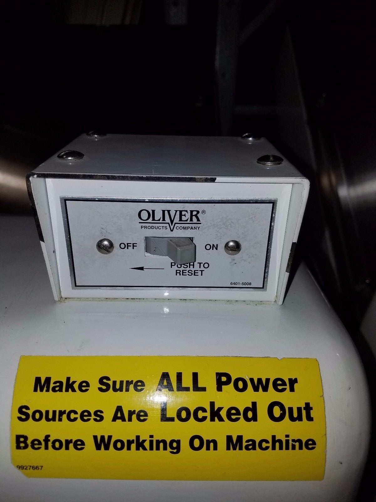 OLIVER BREAD SLICER MODEL # 797-32NC, 1/2 INCH BLADE