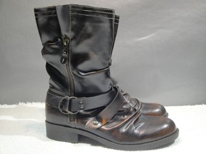 sketchers biker boots