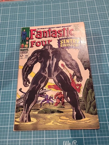 FANTASTIC FOUR # 64 JULY 1967 Marvel Comics Sentry