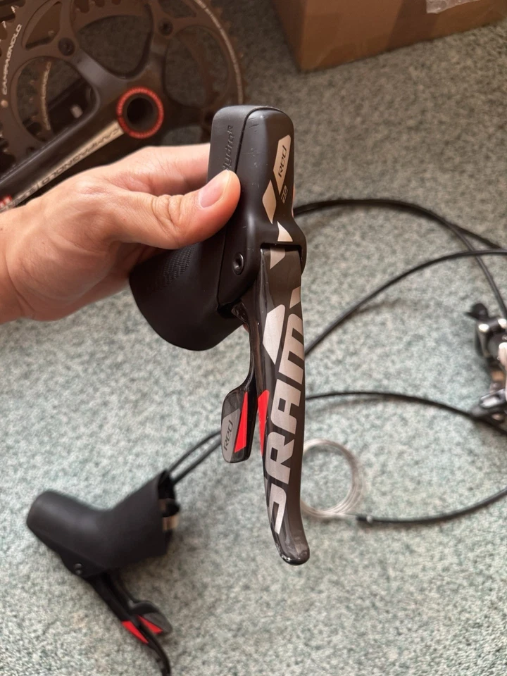 SRAM Red Hydraulic rim Shifters and Brakes 22 Speed READ DISCRIPTION - Image 1 of 3