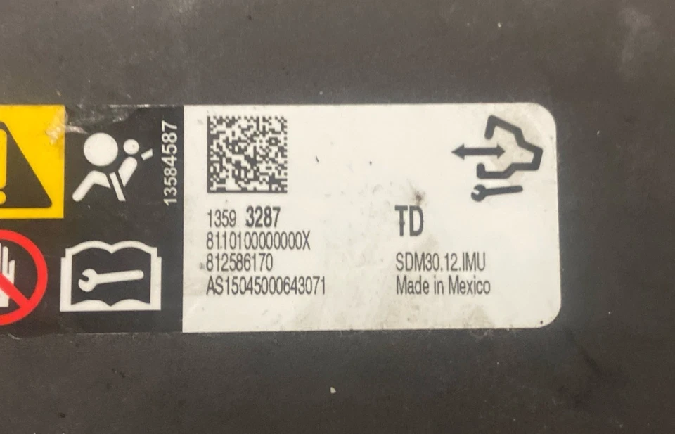 *2015-2019*VAUXHALL CORSA E(1.3CDTI)DIESEL B13DTE COMPLETE ECU KIT 55489277 - Image 3 of 4