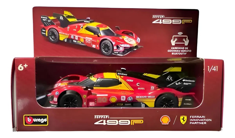 Shell X Ferrari Brazil Exclusive 4x Cars Set - Scale 1:41 RC Brand new ...