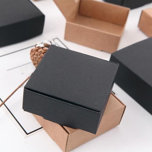 24 Pcs Stackable Mailer Craft Boxes Black Card Packaging Moving Carton for - Picture 6 of 12