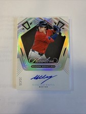 2025 Panini Flawless Shadow Signatures Marcelo Mayer Boston Red Sox Auto /25