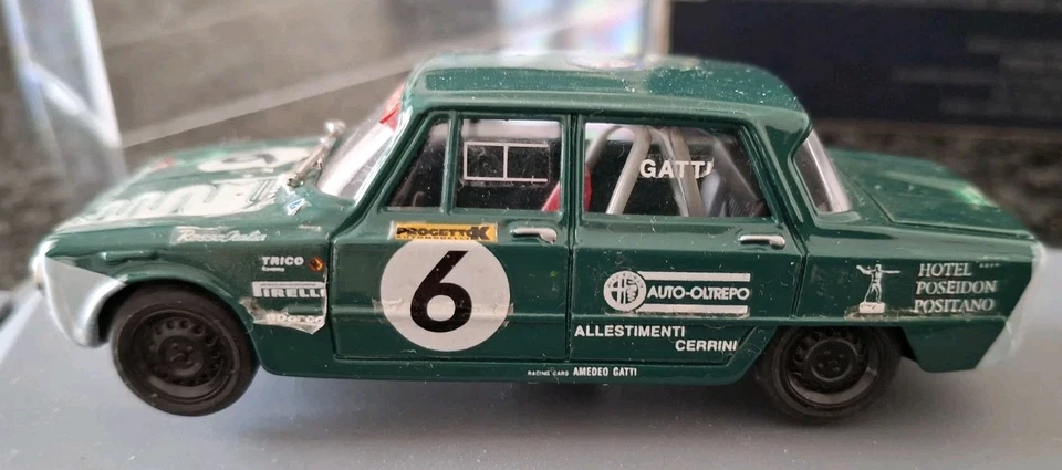 PROGETTO K TROFEO GIULIA 1994-Pilota GATTI, TF 06, scala 1/43, MINT IN BOX - Immagine 4 di 4