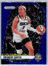 2024 Panini Prizm WNBA Chennedy Carter Blue Velocity Prizms #66