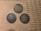 1876,1877,1886  P Philadelphia US SEATED LIBERTY DIME Lot