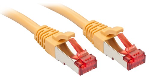 LINDY Cat.6 S/FTP Network Cable, Copper, 250MHz, Yellow, 2m - 第 1/1 張圖片