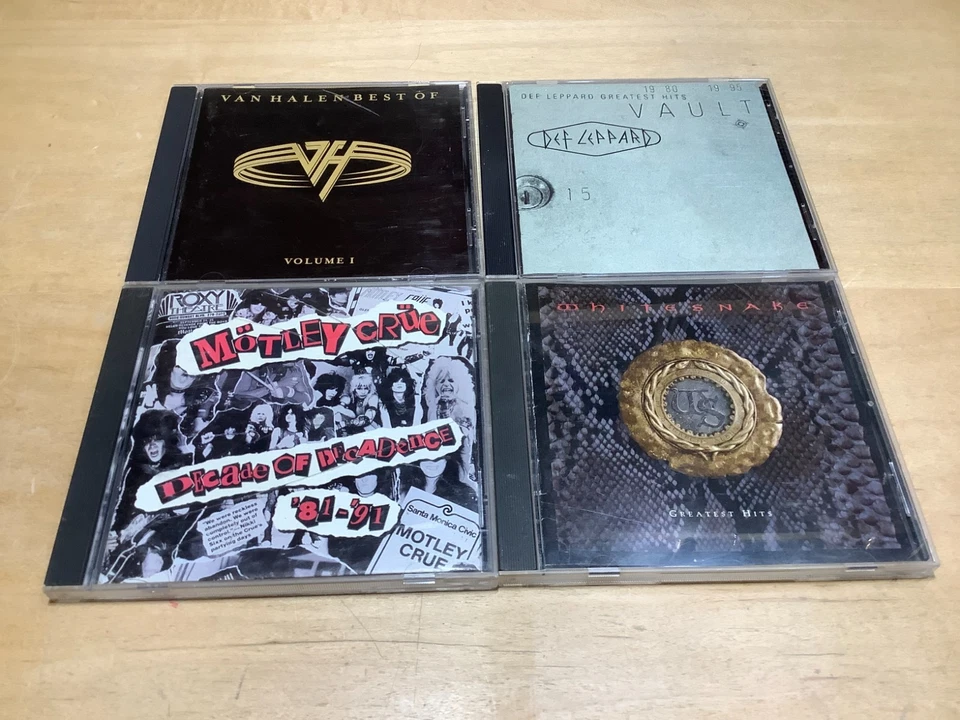 Hard Rock & Glam/Hair Metal 12 CD Lot - Greatest Hits Collections — 第 4/4 张图片