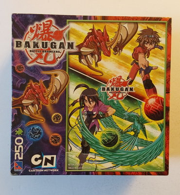 Bakugan Battle Brawlers 250 Piece Puzzle Cartoon Network New