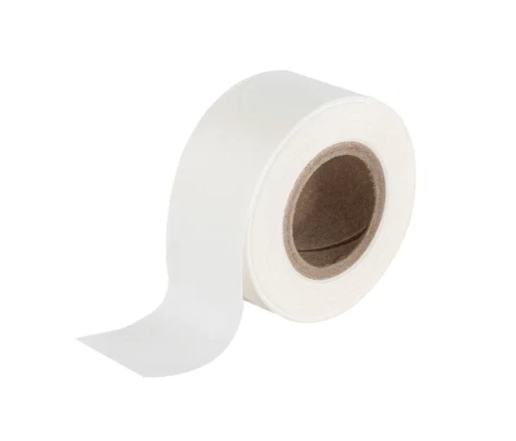 Cinta de tela autoadhesiva Lineco 25 mm x 10 m archivo pH neutro bisagra blanca