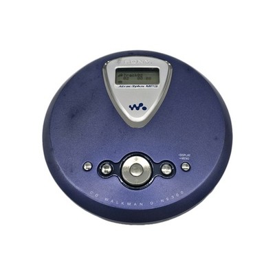 Sony D-NE300 Atrac3plus MP3 Walkman Portable CD Player Blue | eBay