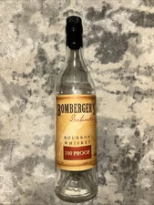 Bombergers Declaration Michters Bourbon Empty Bottles Pappy Van Winkle UNRINSED