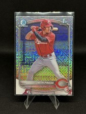 2025 Bowman - Chrome Prospects Esmith Pineda #BCP-37 Aqua Mojo Refractor