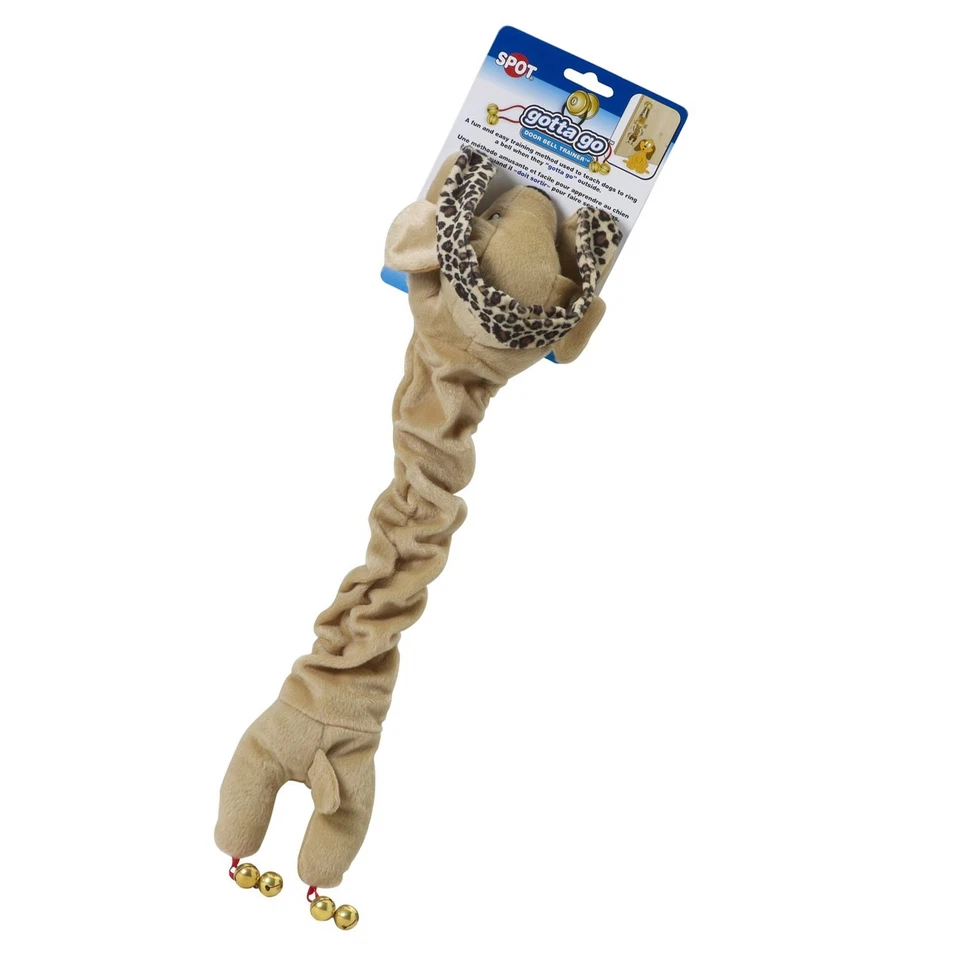 Gotta Go Pet Door Bell Trainer - плюшевые колокольчики для приучения собак к горшку - Изображение 3 из 4