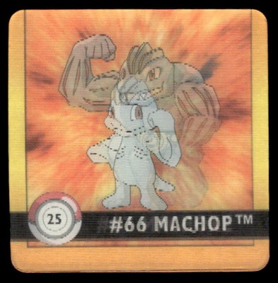 Pokemon TCG Premier Edition #25 Machop/Machoke Action Flipz