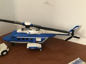 LEGO CITY: Helicopter and Limousine (3222), Complete, Missing Few Stickers READ